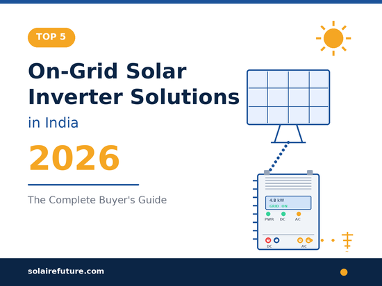Top 5 On Grid Solar Inverter Categories in India